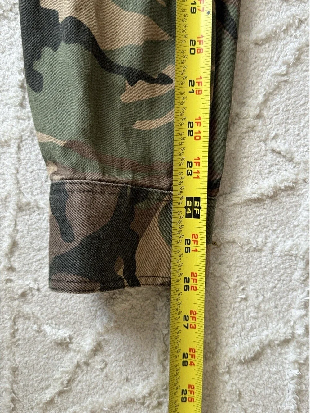 Old Navy Camo Workwear Shirt Mens XL Heavy Cotton Button Up